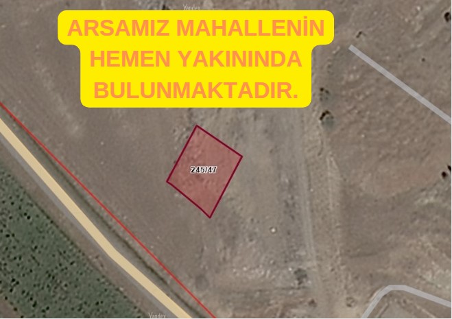ERZURUM PASİNLER YENİMAHALLE DE  559 M² ARSA SATILIKTIR. - ERZURUM PASİNLER fotoğraf 3